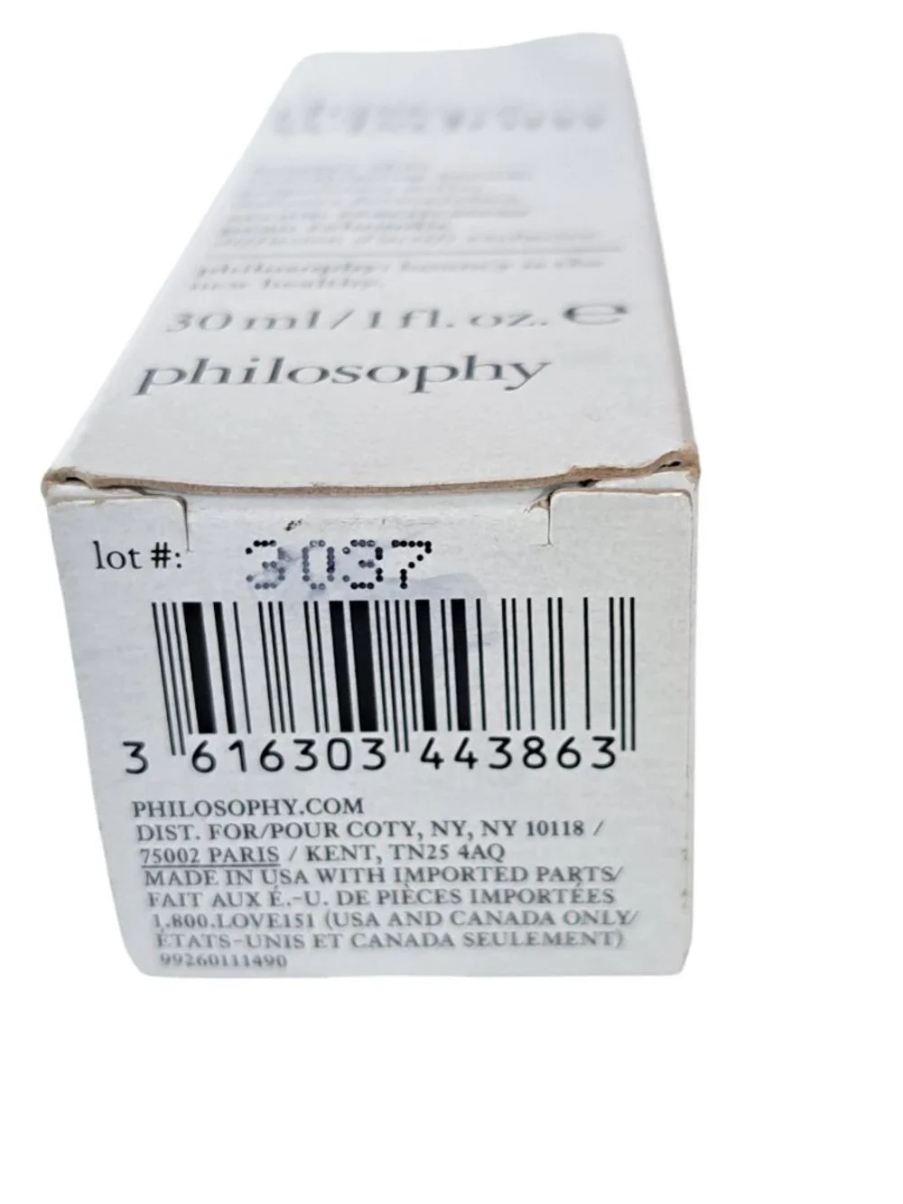 Philosophy Dose of Wisdom 30ml Bouncy Skin Reactivating Serum NWT in box